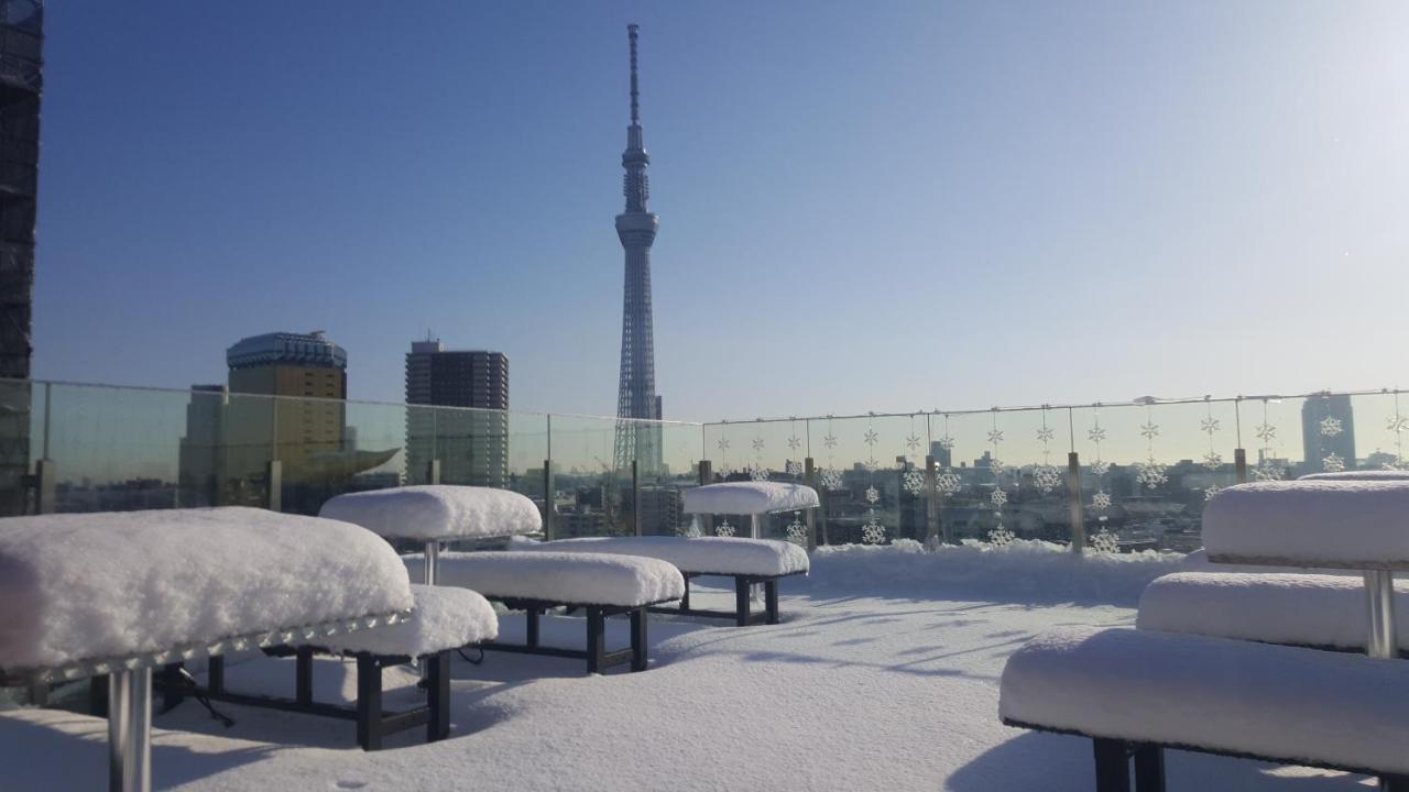 Hotel Wing International Select Asakusa Komagata Tokio Exterior foto
