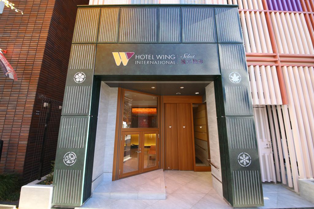 Hotel Wing International Select Asakusa Komagata Tokio Exterior foto