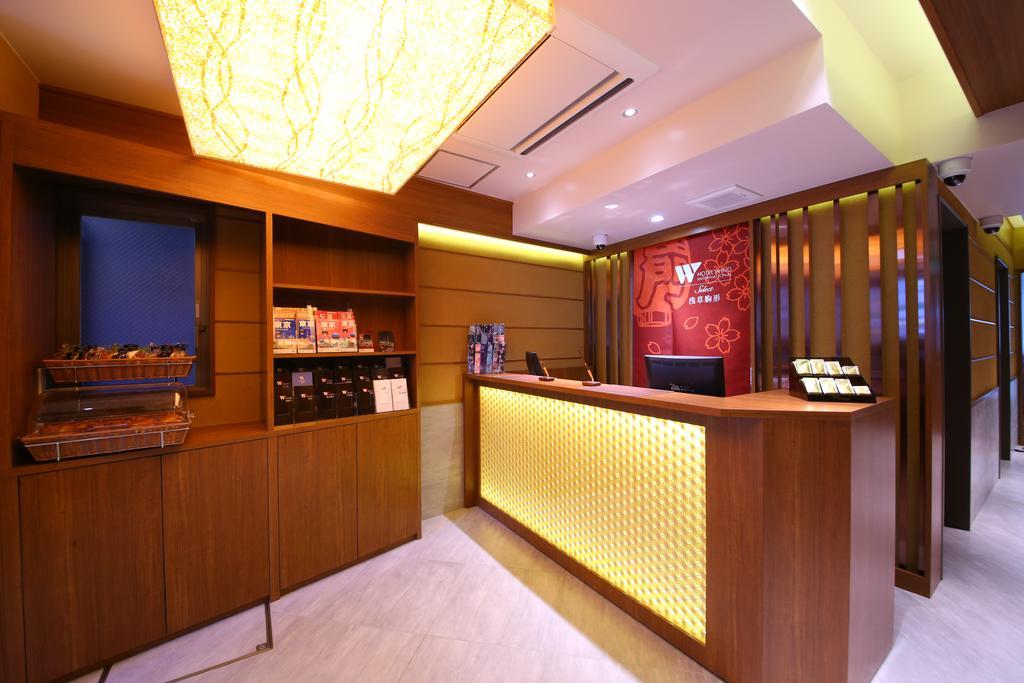 Hotel Wing International Select Asakusa Komagata Tokio Exterior foto