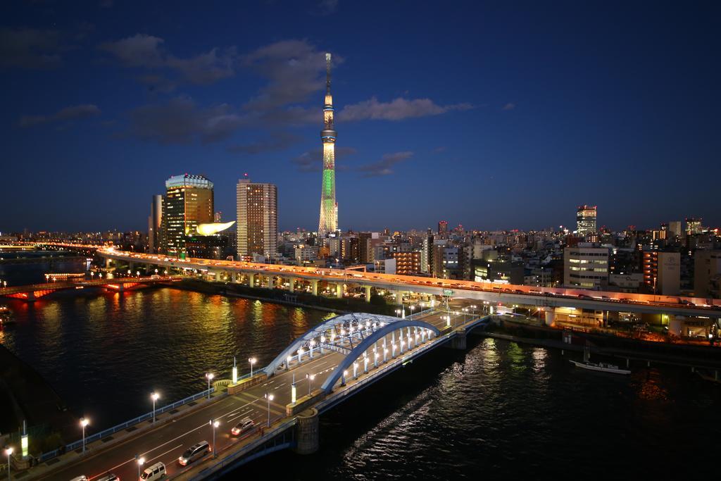 Hotel Wing International Select Asakusa Komagata Tokio Exterior foto