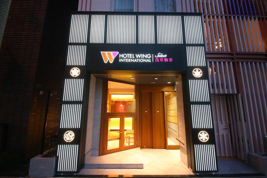 Hotel Wing International Select Asakusa Komagata Tokio Exterior foto